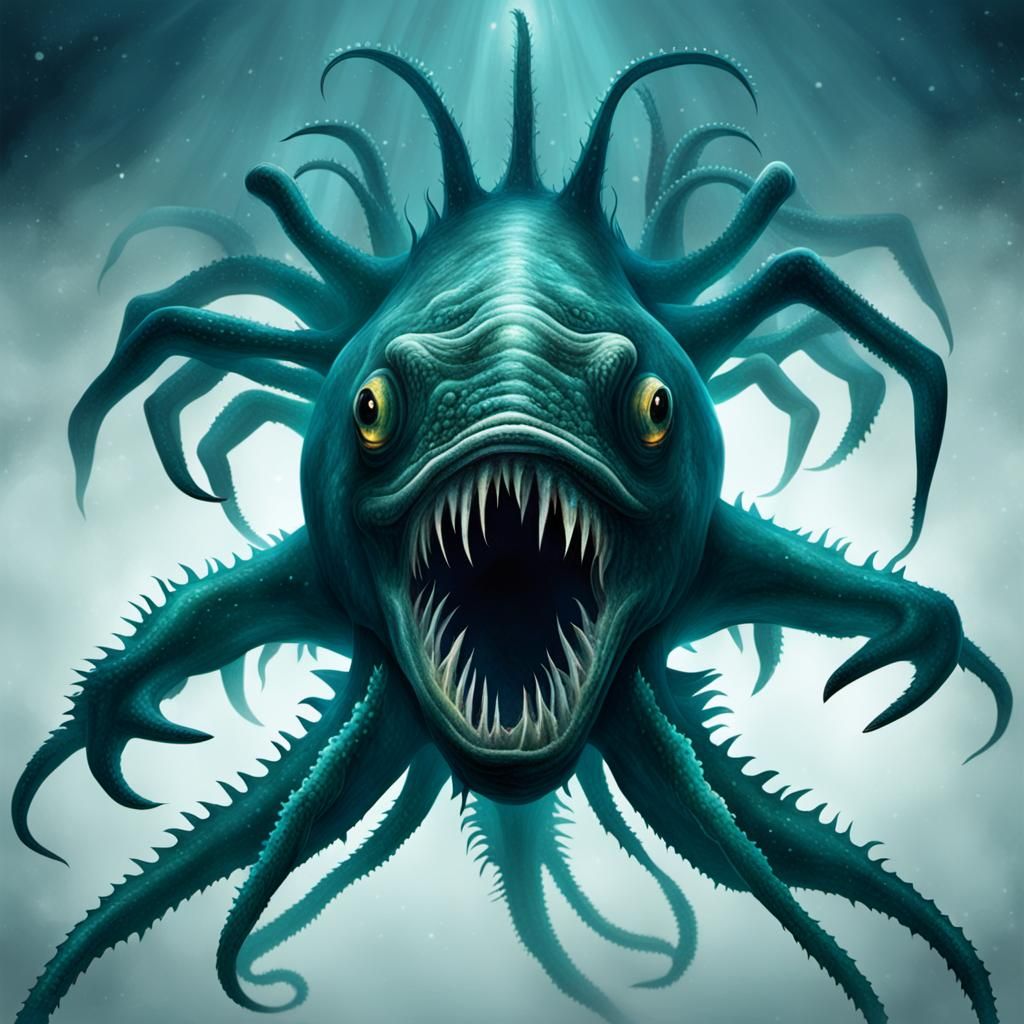 Surreal Deep Sea Creatures of the Abyss