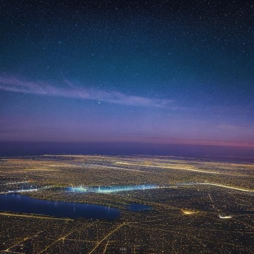 Sky Full of Jewels: A Starlit Night