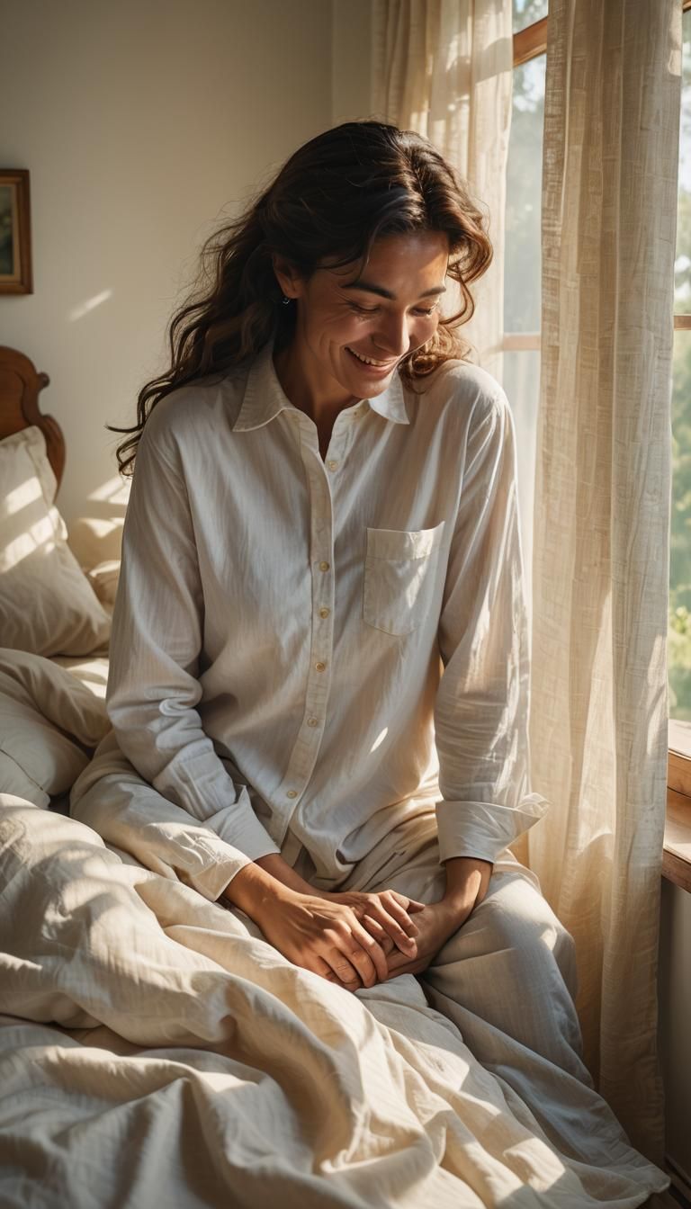 Intimate Morning Scene in Unreal Engine Style