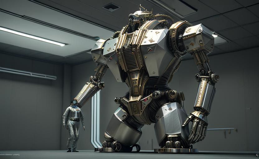 Sci-Fi Mech Design in 8K Resolution