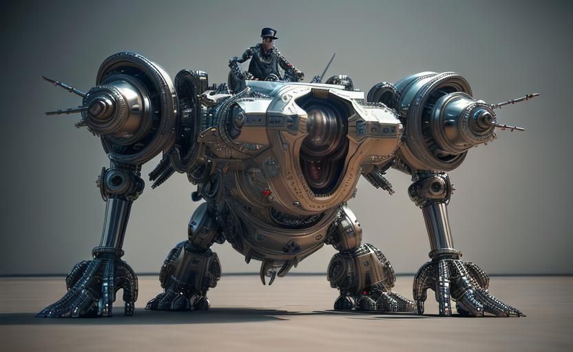 T-Roy McNasty: King of Crazy in Sci-Fi Mech Design