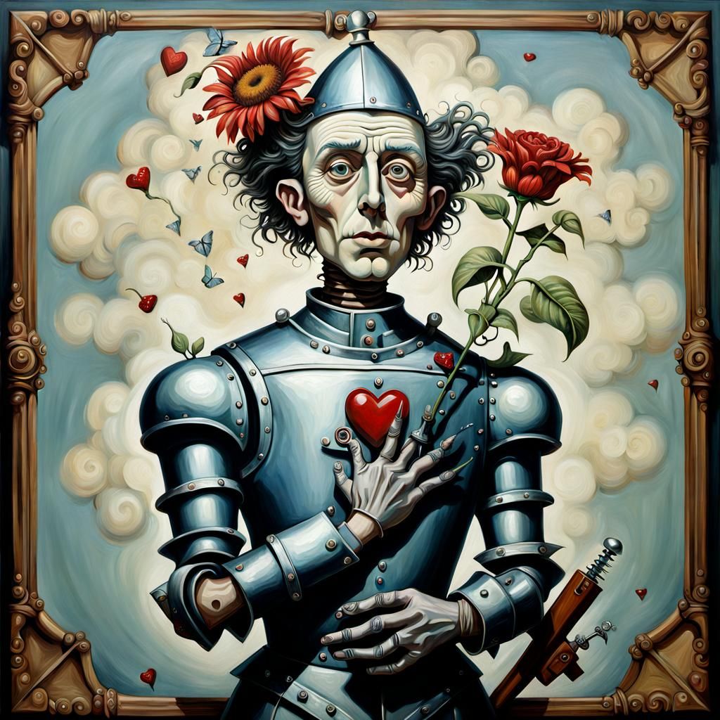 The tin man has a heart