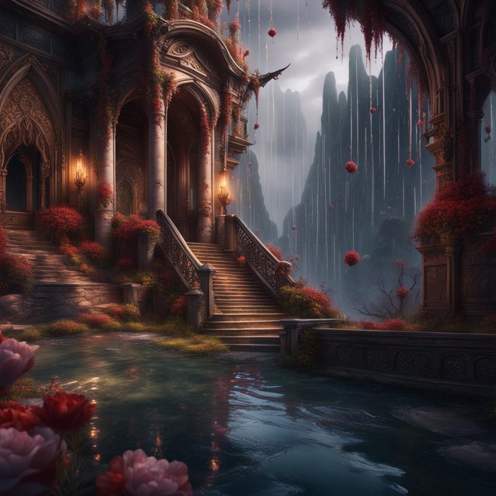 Tears of Love in Detailed Matte Painting