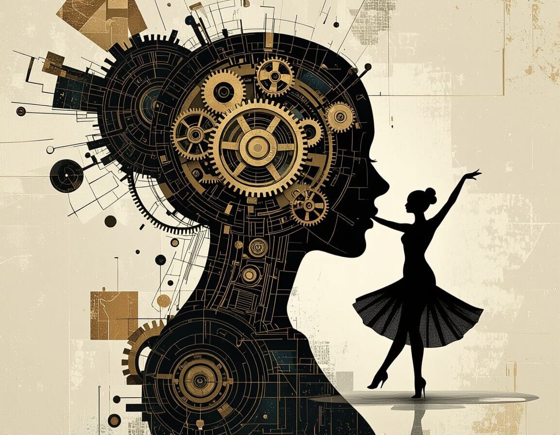 Steampunk Dancer in Cosmic Operating System