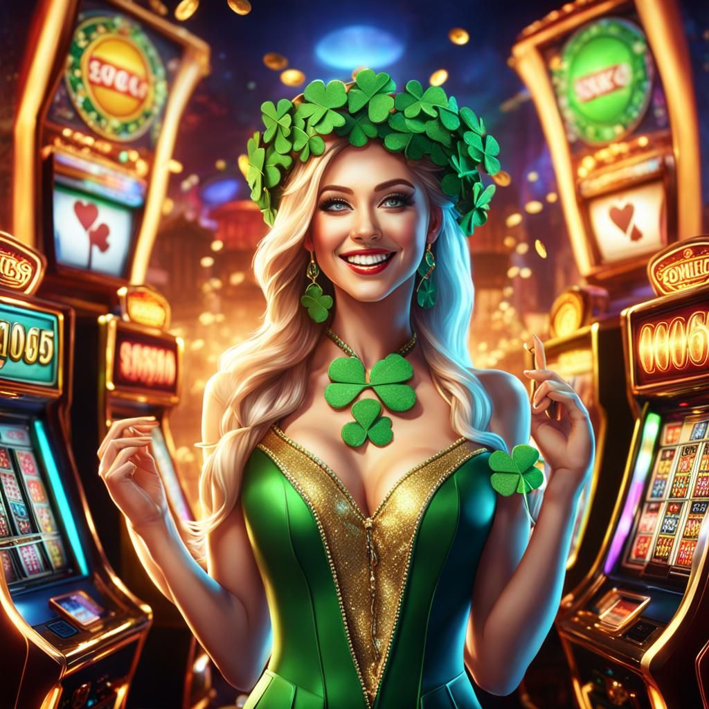 Jade is keeping her fingers crossed that her lucky colour and four leafed clovers will bring good luck