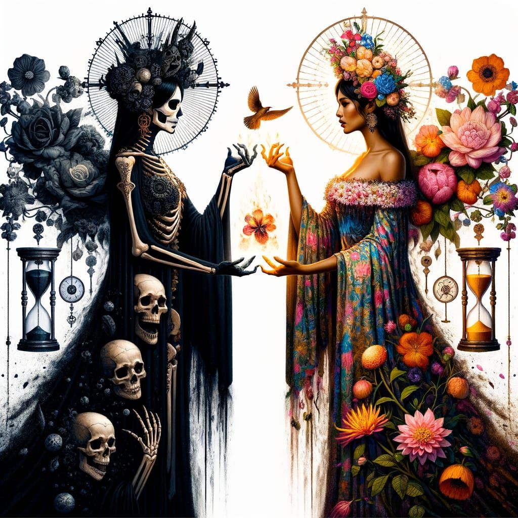 Divine Equilibrium: Life and Death