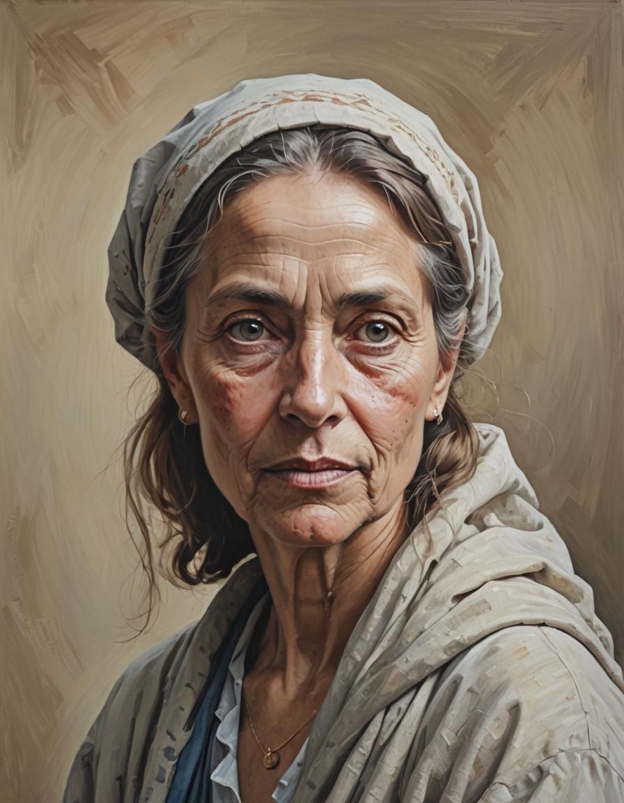 Olejny Portret Quasara