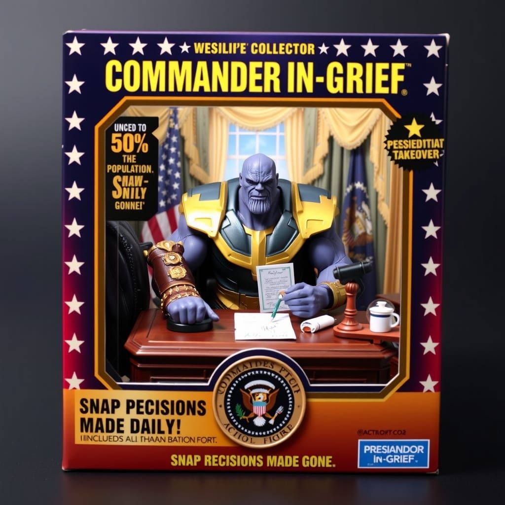Commander-in-Grief: Thanos – Oval Office Takeover