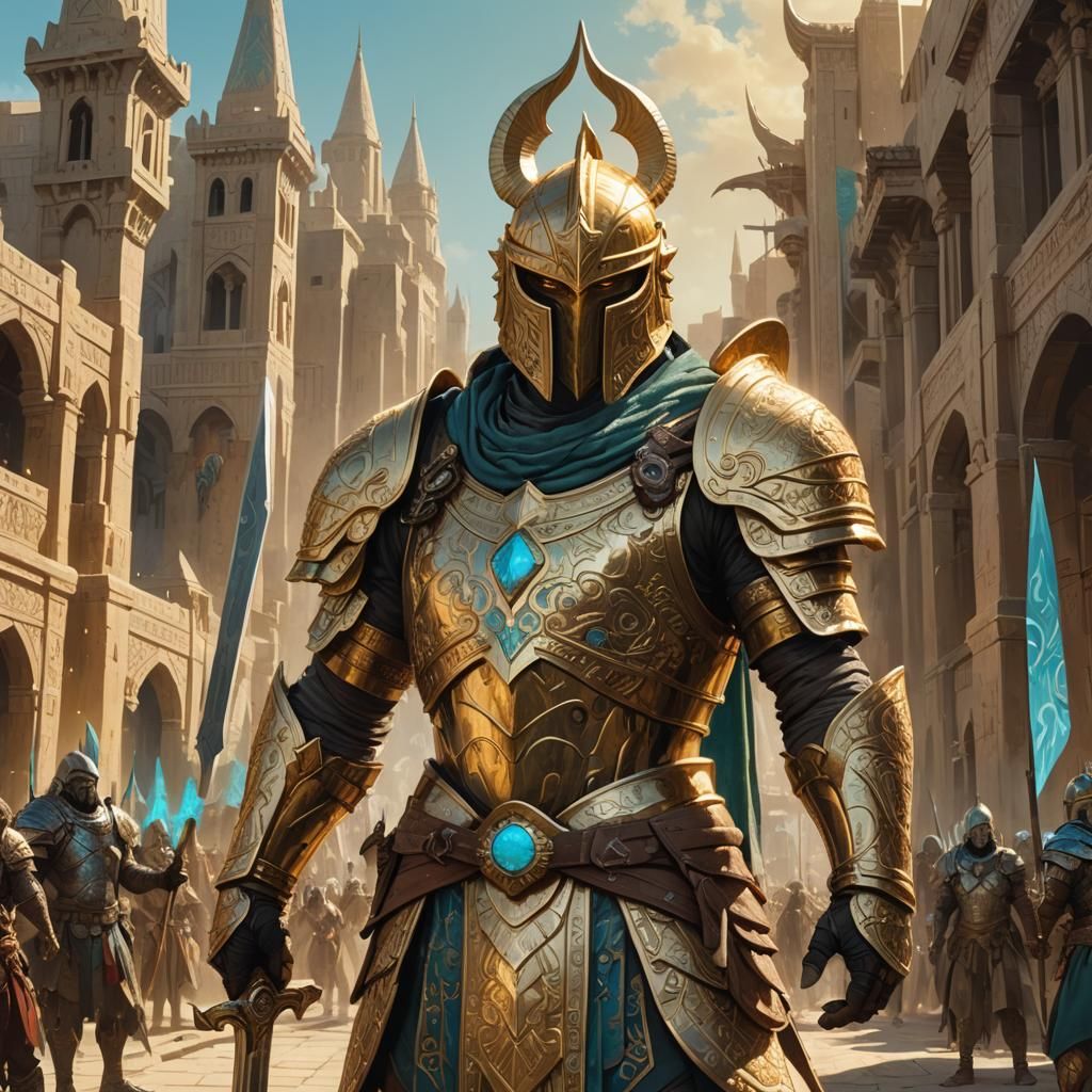 Gilgamesh in Uruk: Fantasy Concept Art