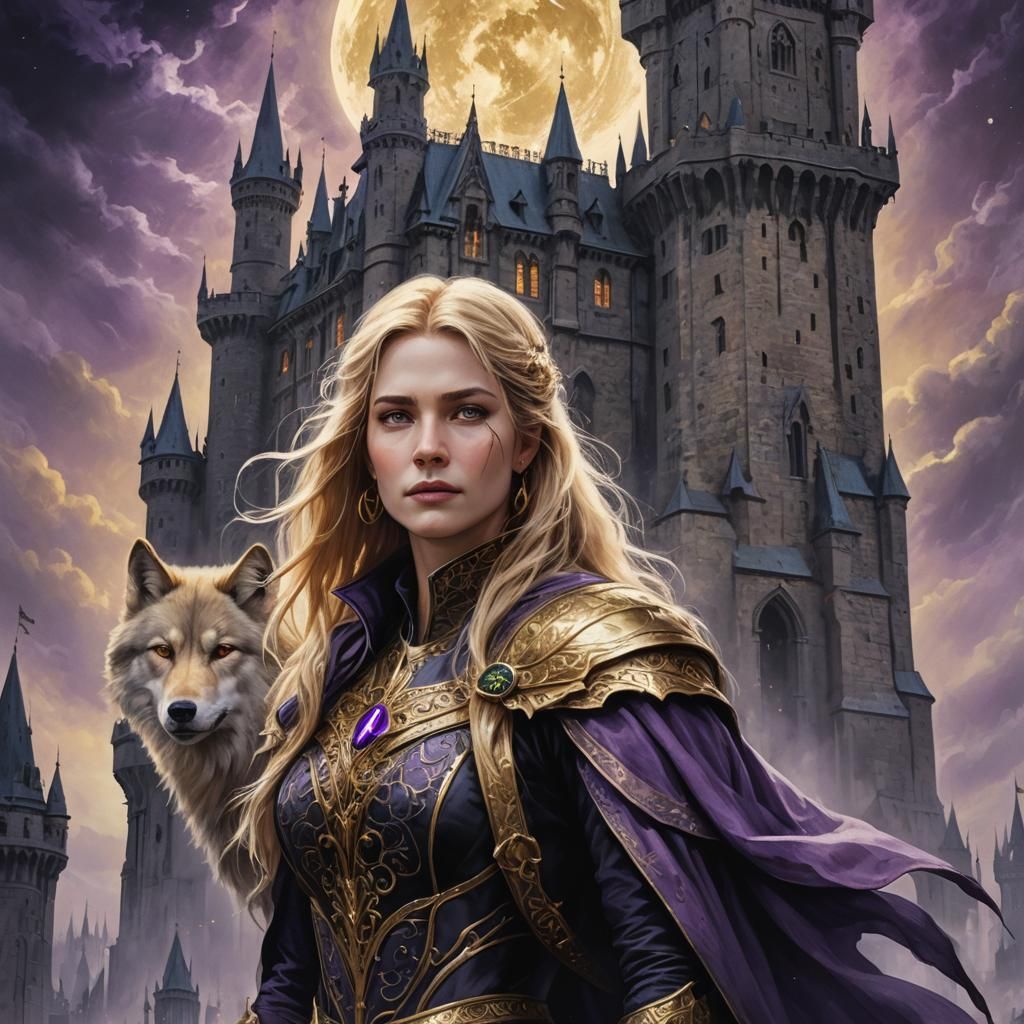 Enchantress and Wolf-Eyed Man Book Cover