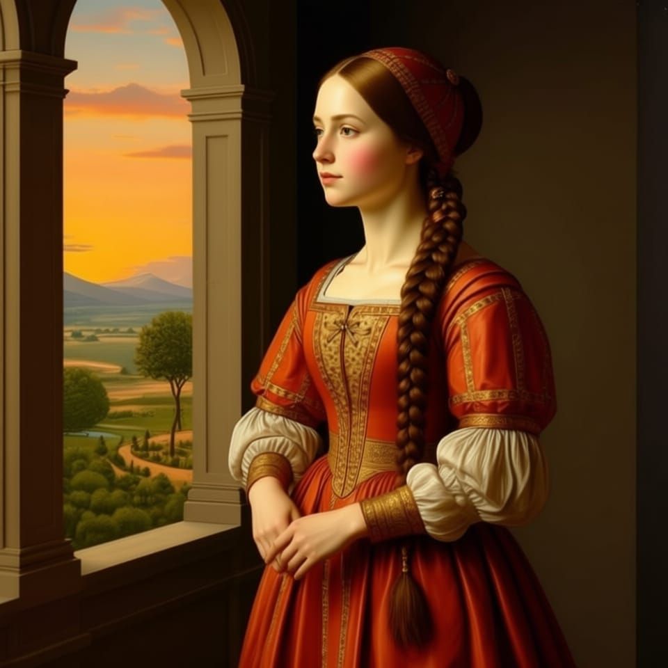 "Sunset View from the Archway"