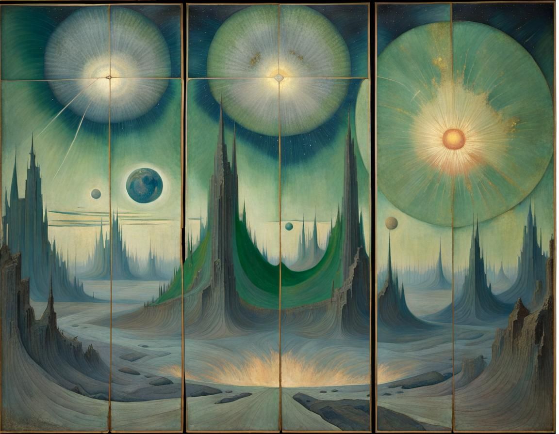 Earth Triptych: Big Bang to Doomsday