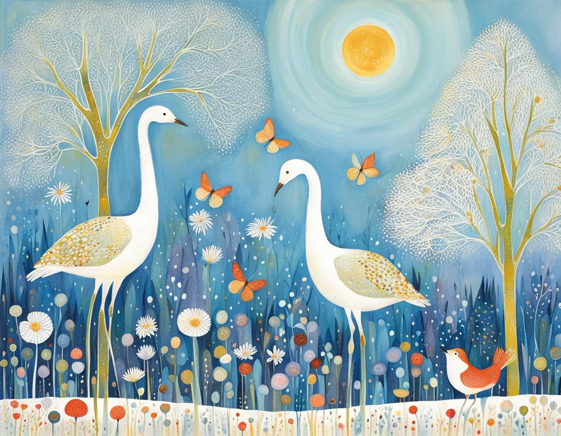 Abstract Artwork in Digital Style