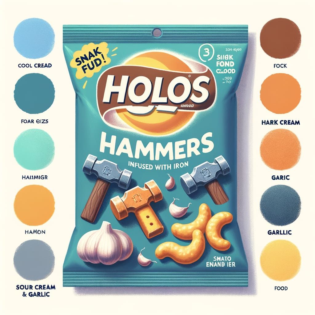Snack Food Packaging Design for HAMmers
