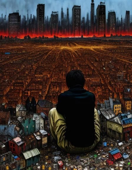 Degradation of Mankind by Poverty: Expressionist Art