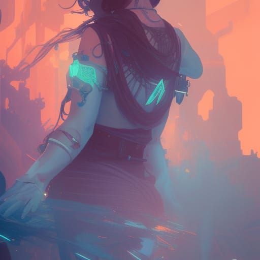 Futuristic Fashion Concept Art in 8K Resolution