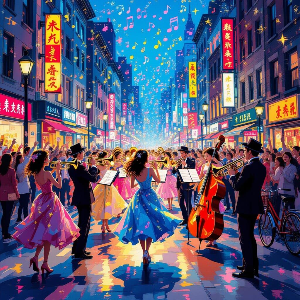 Sentient City Objects Form Orchestra in Vibrant Digital Pain...