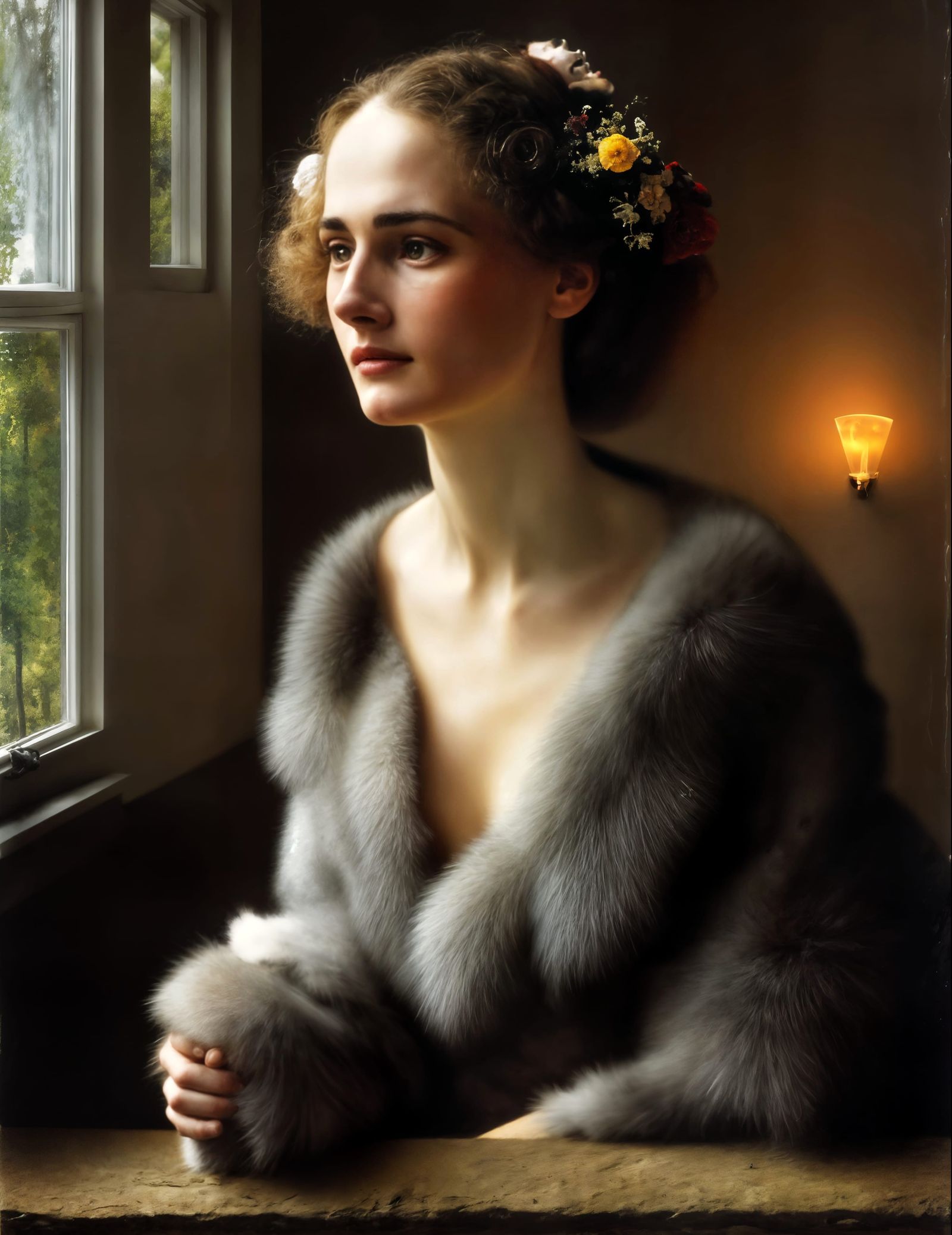 She was given her Aunt's Coat