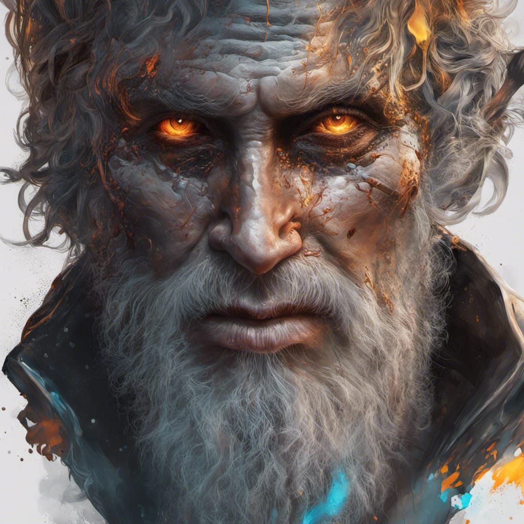 Hyperrealistic Charon Concept Art with Dramatic Lighting