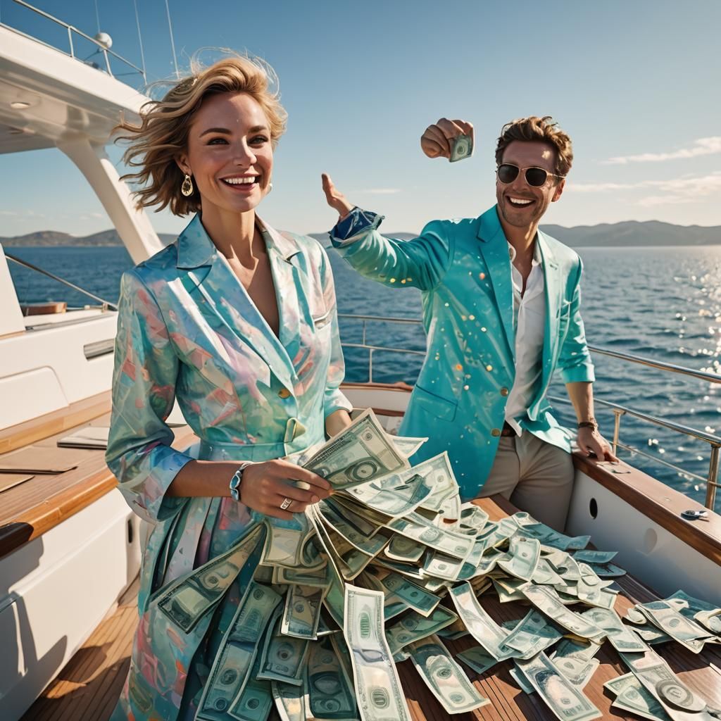 What would you do with 100.000.000$, I will bye a boat and g...