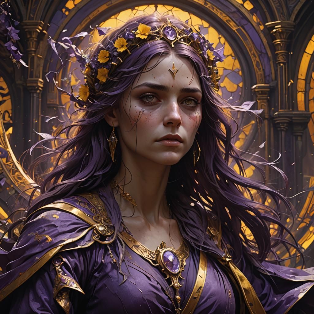 Dark Fantasy Despair: Hyperrealistic Concept Art