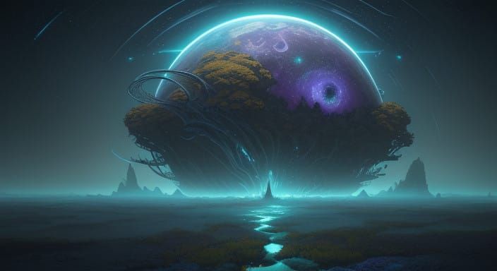 Iridescent Exoplanets in a Twisted Reality