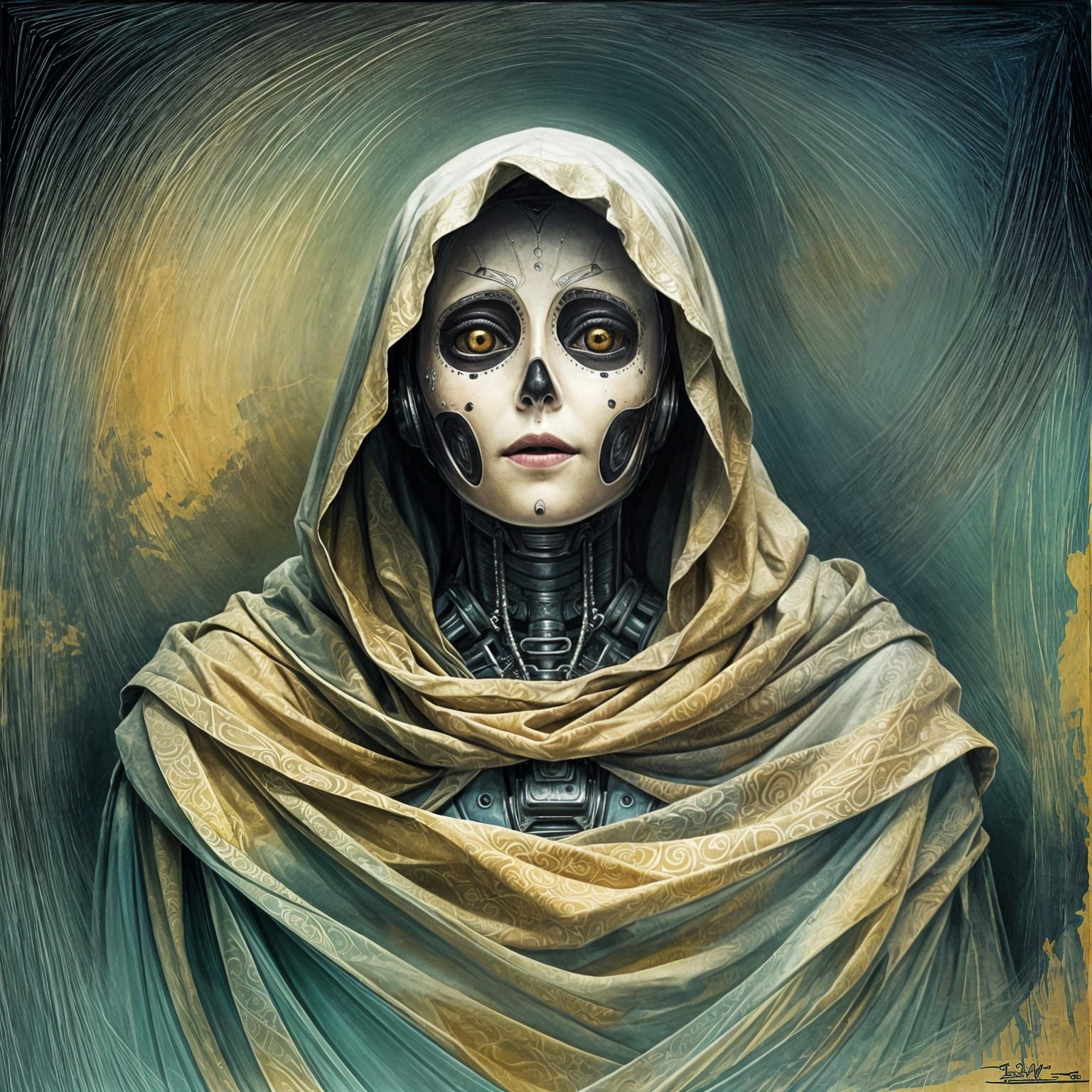 The shroud - a robot fairy tale