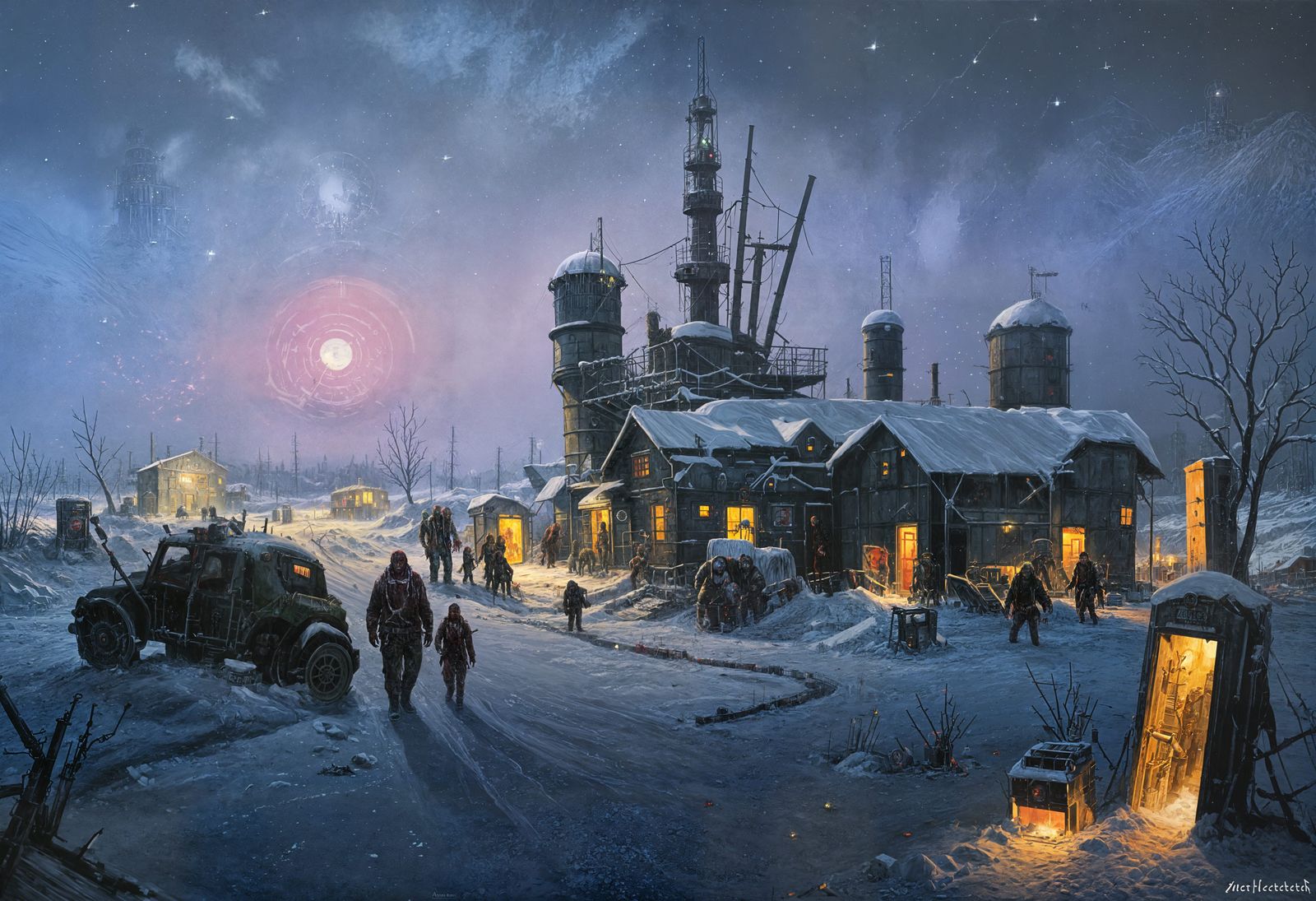 Noir Horror at Arctic Research Station