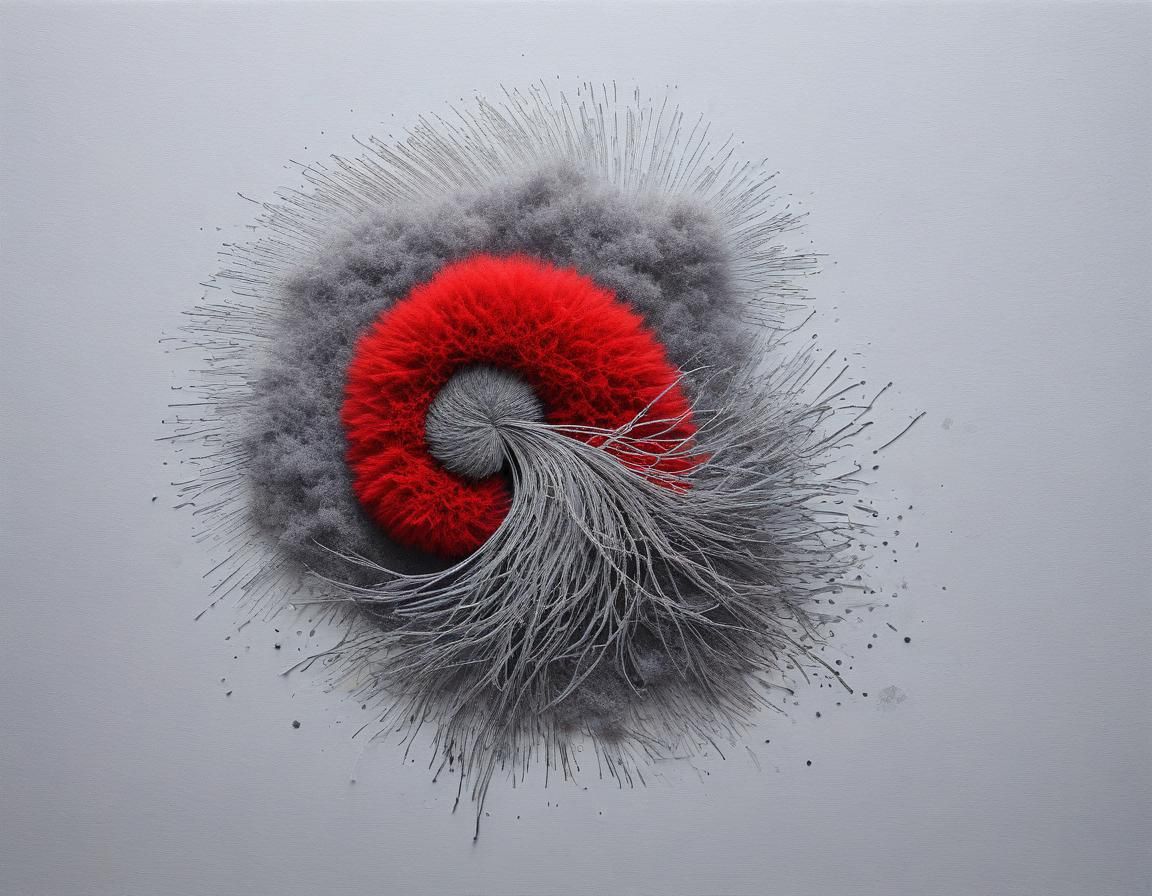 Minimalist Ethereal Art of Figure in Earth Tones