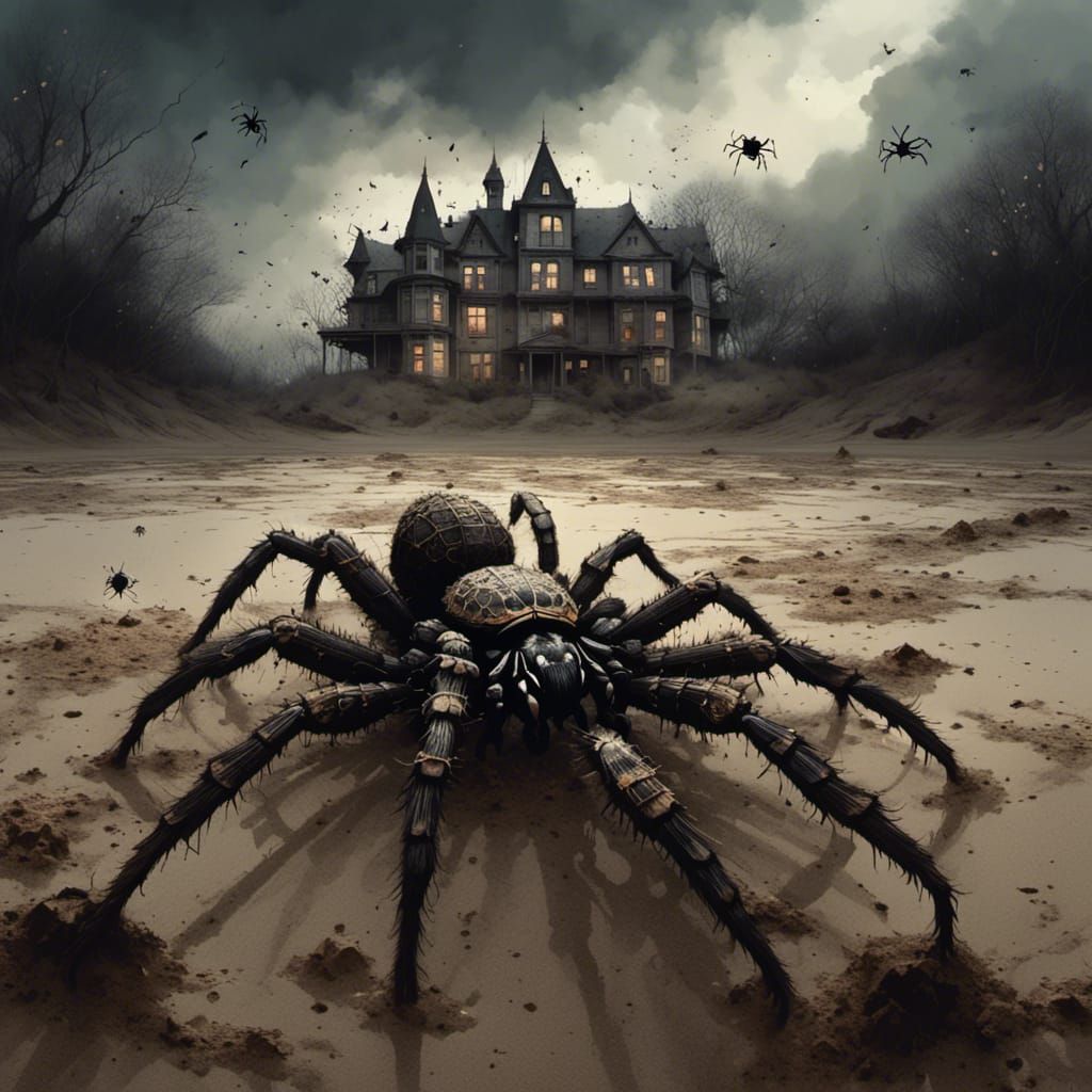 Nightmare: Trapped in Quicksand with Spiders