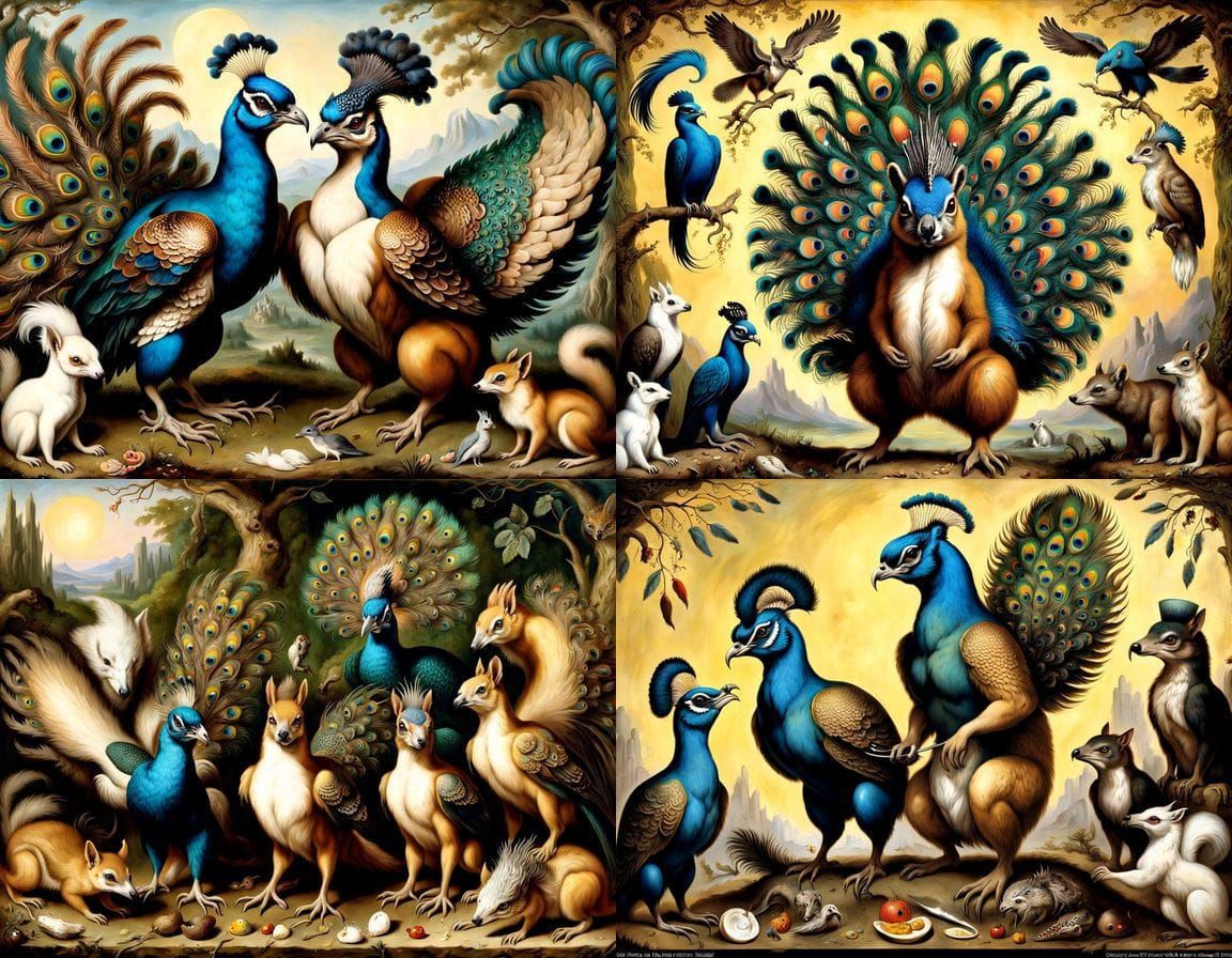 Ethereal Horror in a Lush, Romantic Landscape