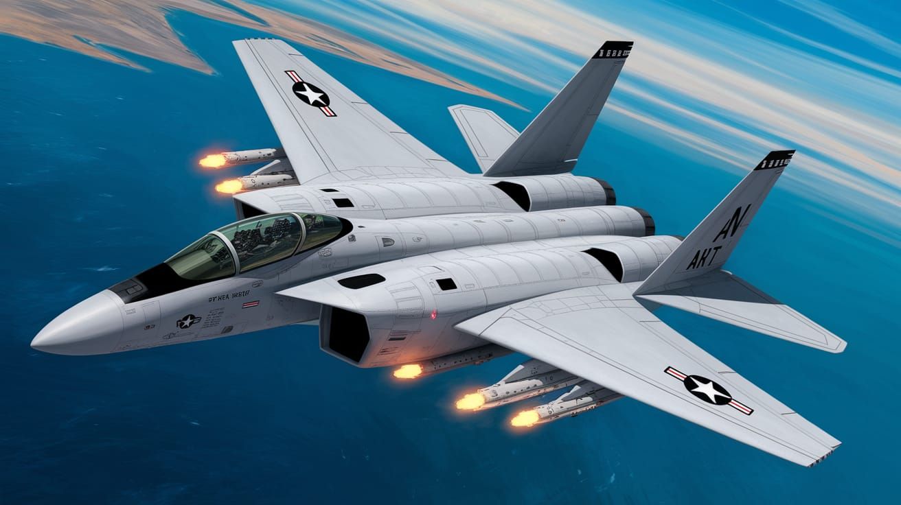 Navy High-Speed Interceptor Soars Above Iceland