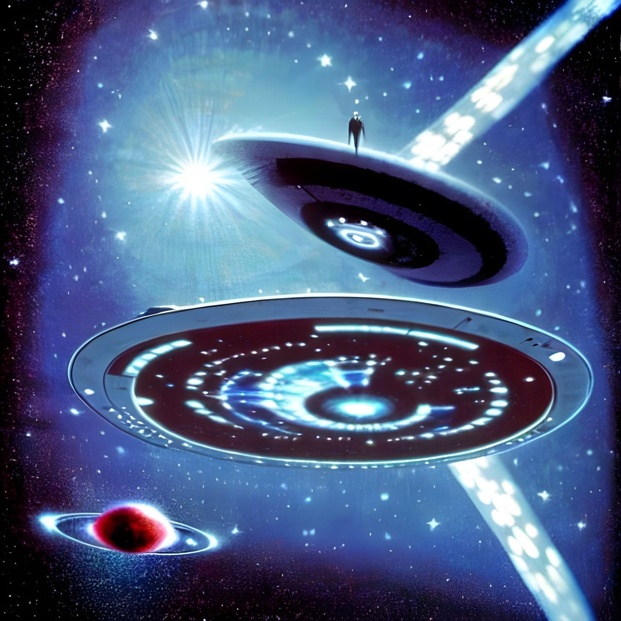 Surreal Star Trek Enterprise Acid Mission