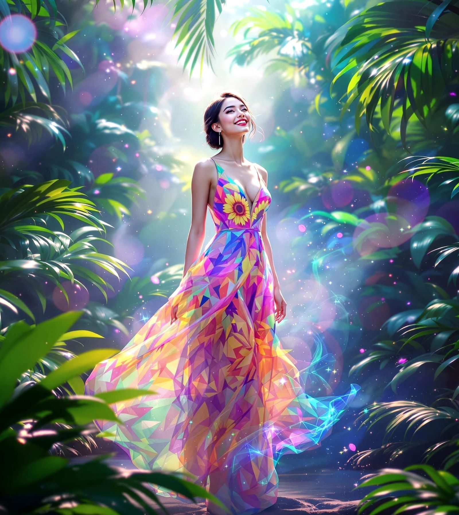 Thai Goddess in Tropical Paradise