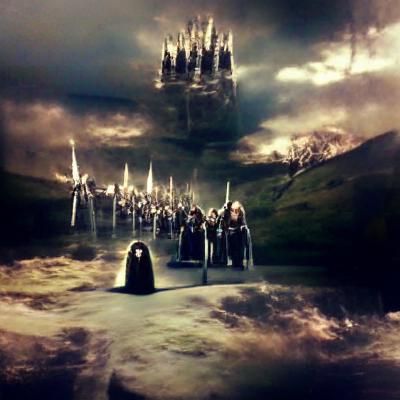 Scenic Mountain Range at Sunset