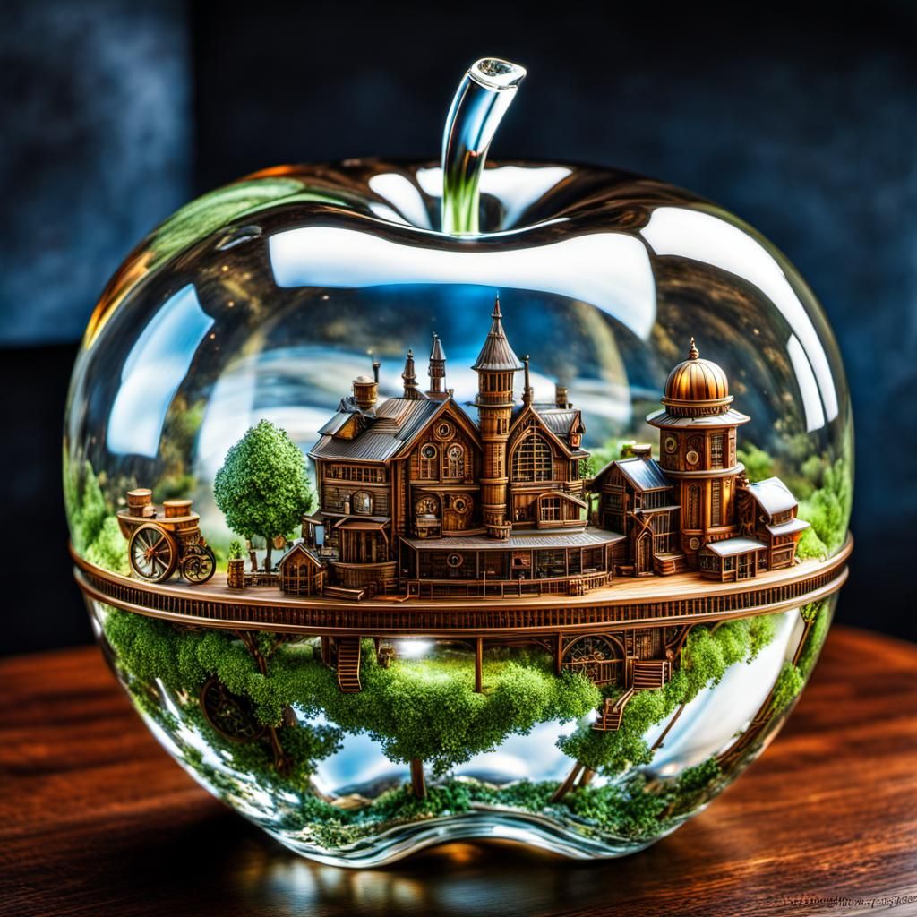 Steampunk Apple(2)
