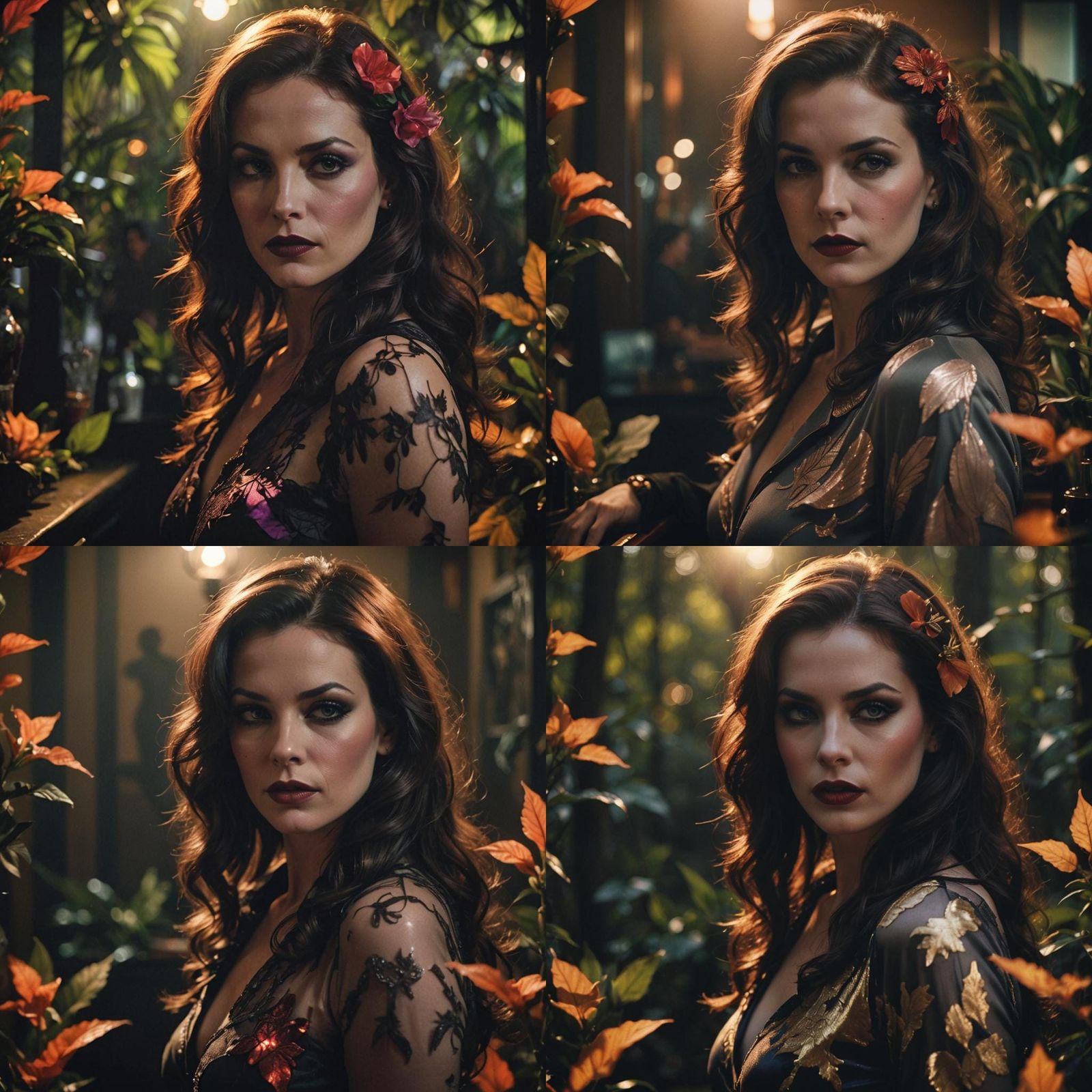 Cinematic Portrait of a Vixen: Film Still