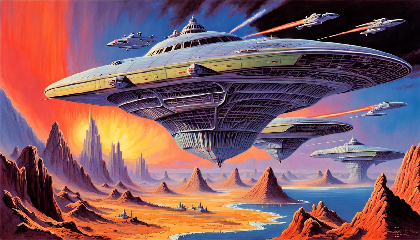 So Beautiful, So Dangerous in Sci-Fi Style