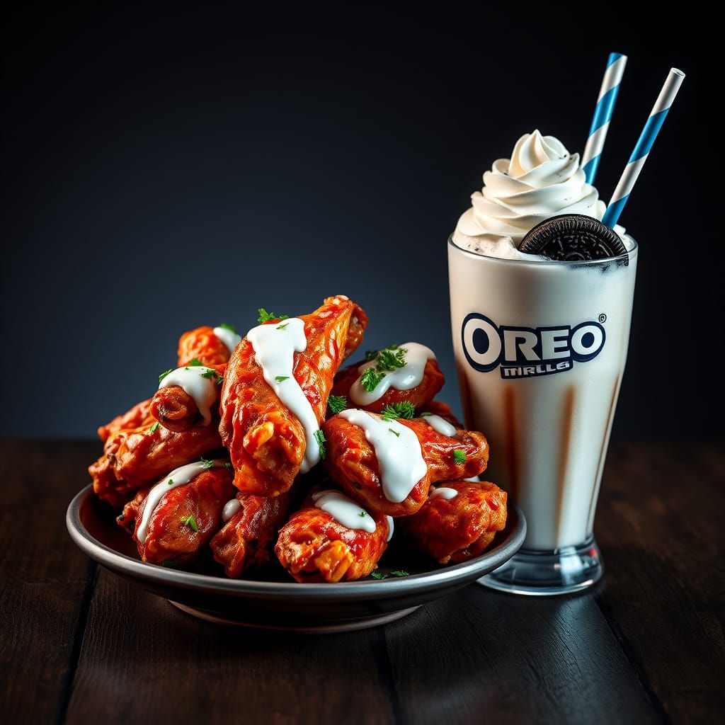 Dark Fantasy Feast in Vibrant, Hyperdetailed Style