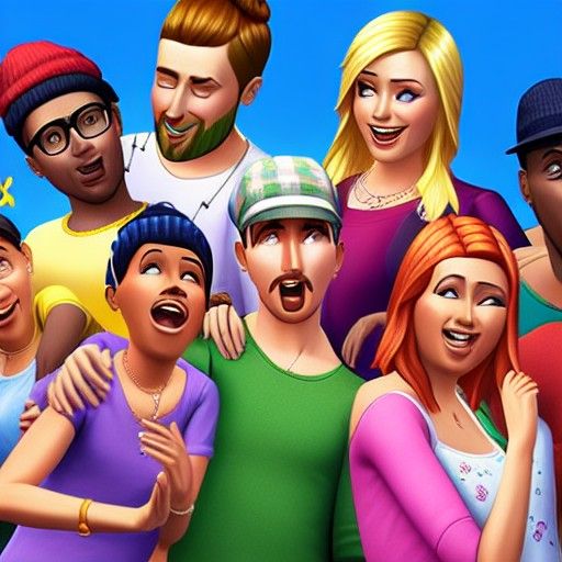 The Sims 4 Family Portrait