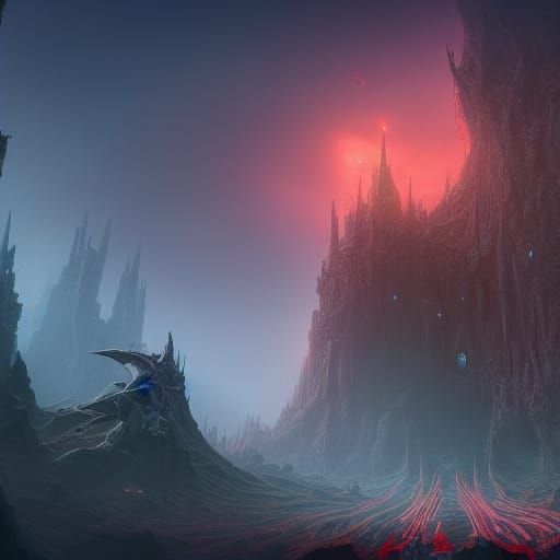 Monsters' Origin: Detailed Matte Painting
