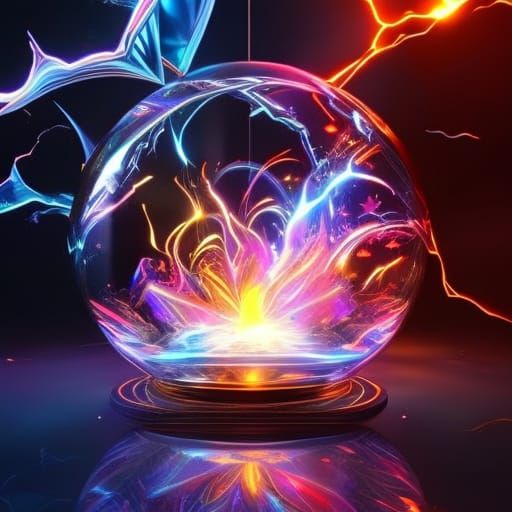 Lightning in a Glass Box: Fantasy Concept Art