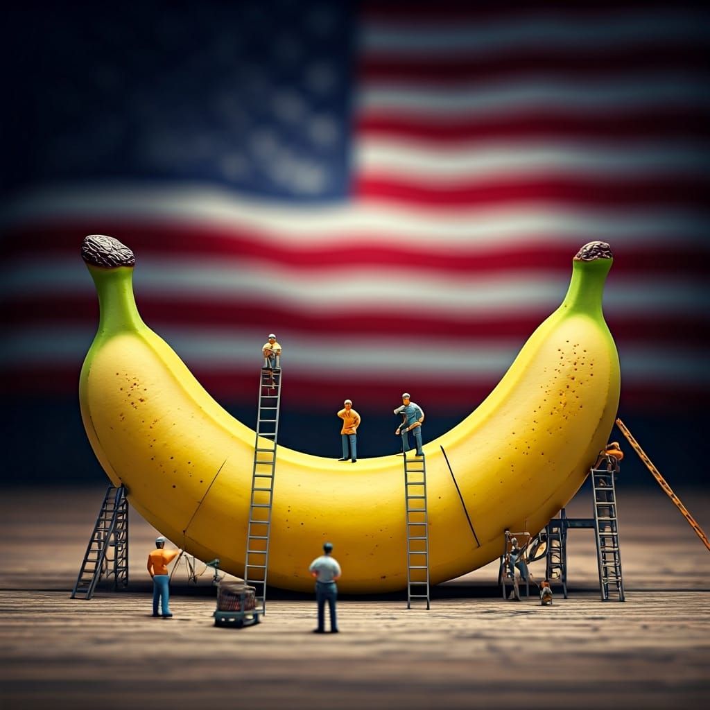 Who says "We cannot build bananas in America"??