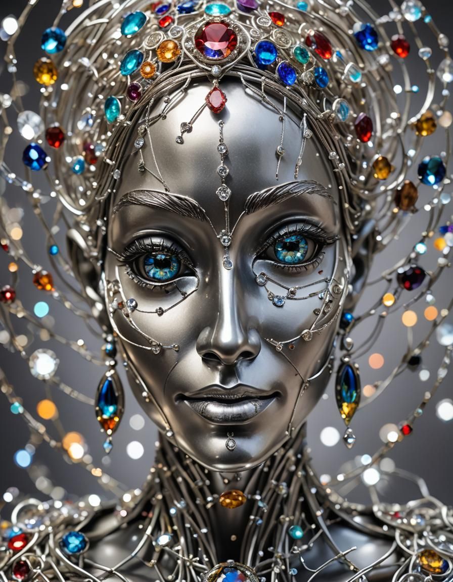 Sparkling Jewel Sculpture