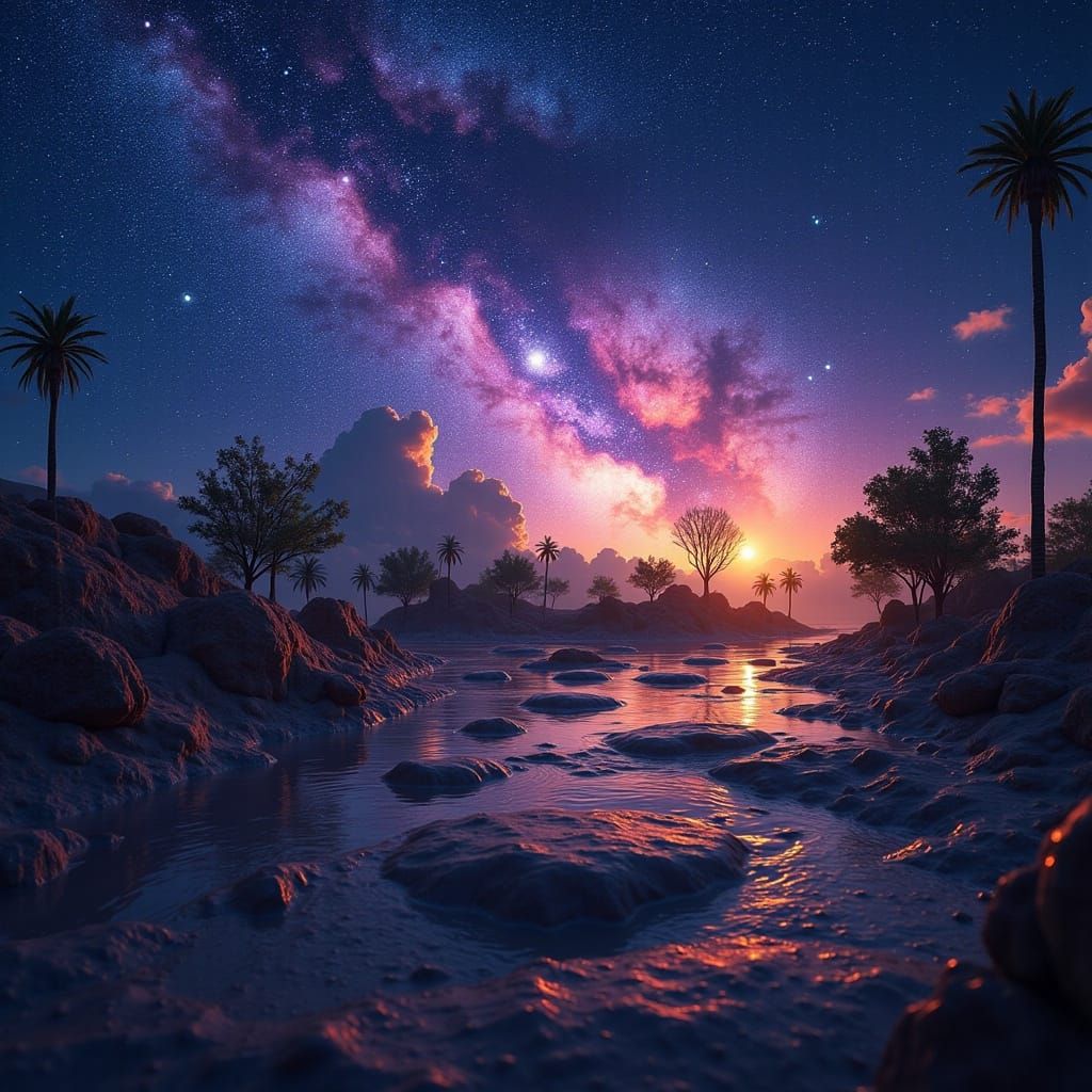 Serene Galaxy: A Happy Place in Space