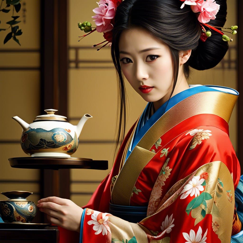 Japanese Tea Ceremony: Mystery in Traditional Dress