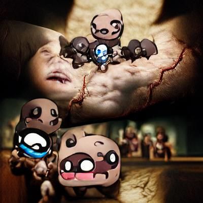 The Binding of Isaac Rebirth Cover Art
