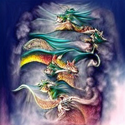 Tiamat: Five-Headed Dragon Goddess of Chromatic Dragons
