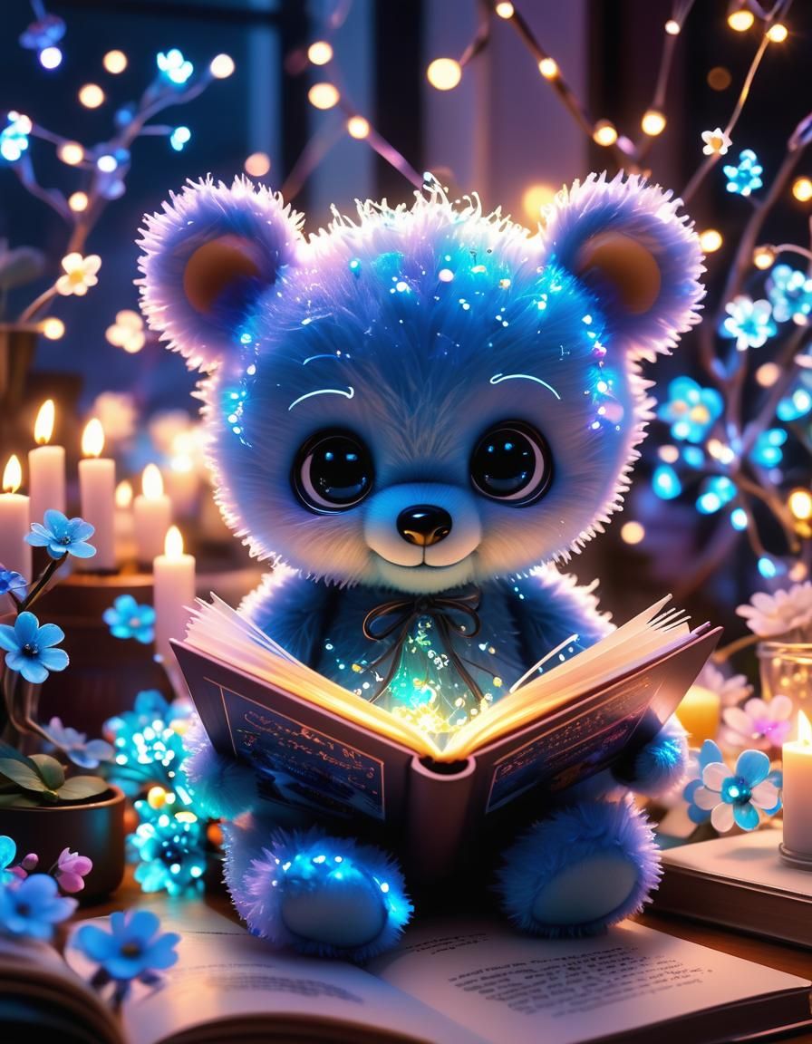 Teddy Bear Loves Reading Too!