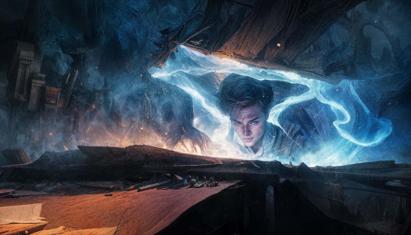 Stressed Out: Detailed Matte Painting in Deep Color